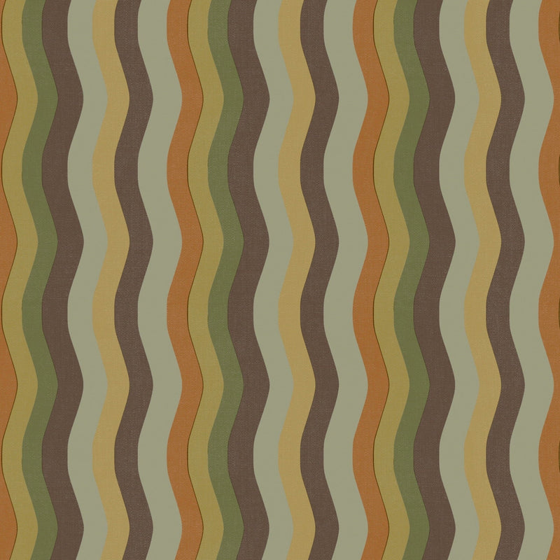 Wavy Stripe Wallpaper