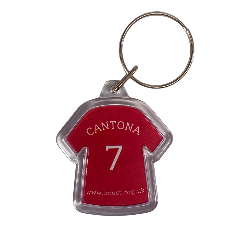 Eric Cantona Player Keyring