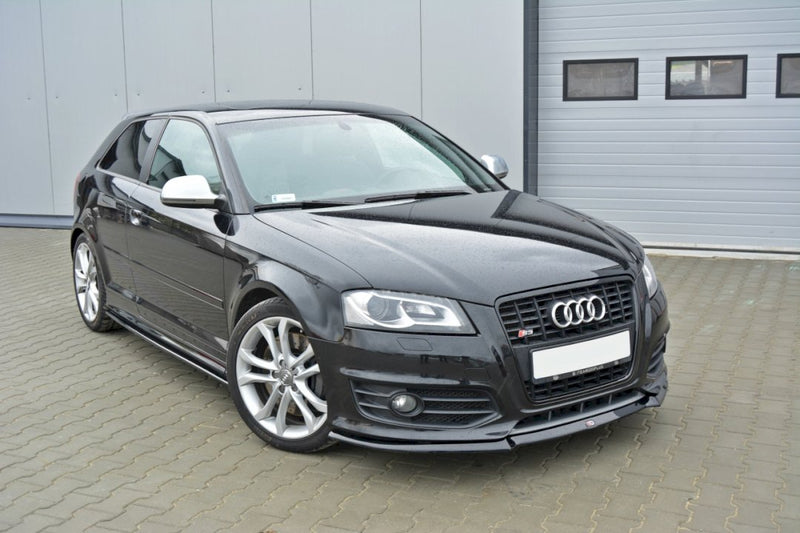 Maxton Design - FRONT SPLITTER V.1 AUDI S3 8P (FACELIFT MODEL) 2009-2013