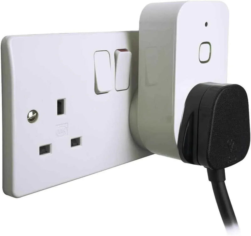 Smart Plug Wi-Fi Energy Monitoring Tuya, Alexa & Google Voice Control App Remote