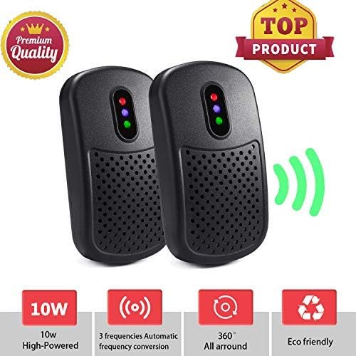 ATOOBSR Ultrasonic Pest Repeller – Plug-In, Pack of 2, Indoor Use, Pet & Family Safe