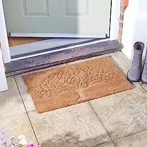 Decorative Decoir Non Slip Doormat - Tree Design 75 x 45cm