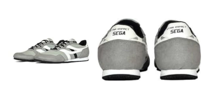 SEGA Men's Suede Leather Trainers