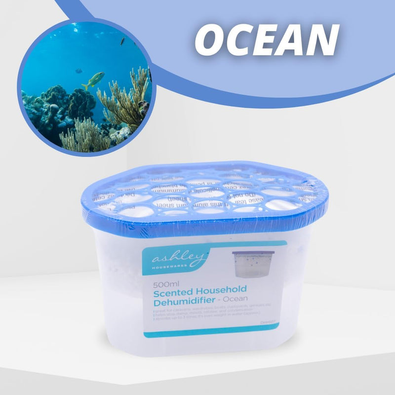 500ml Scented Dehumidifier- Pack of 10 - OCEAN