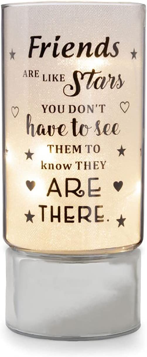 David Fischhoff Quote Home Night Light Sparkly Shimmer Mirror Light Home Gift