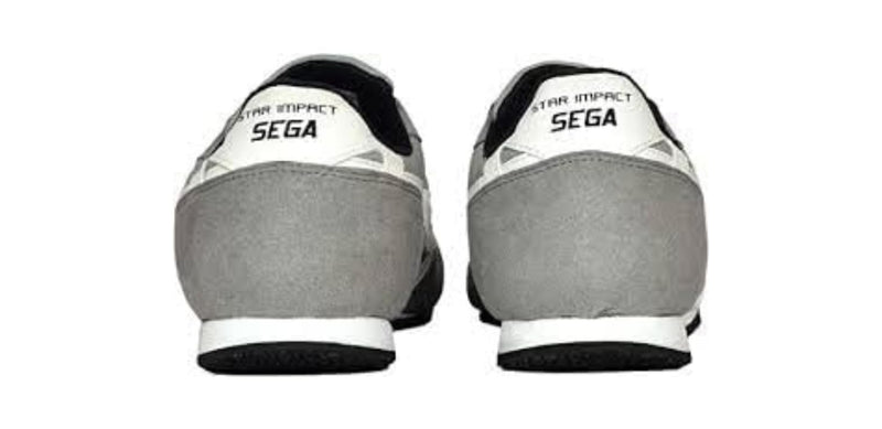 SEGA Men's Suede Leather Trainers