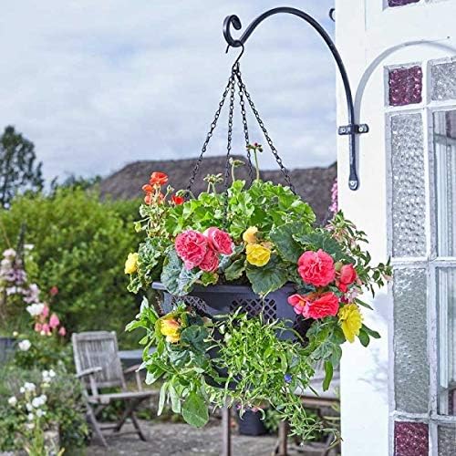 FlowerPro 15" Decorative Artificial Hanging Garden Basket