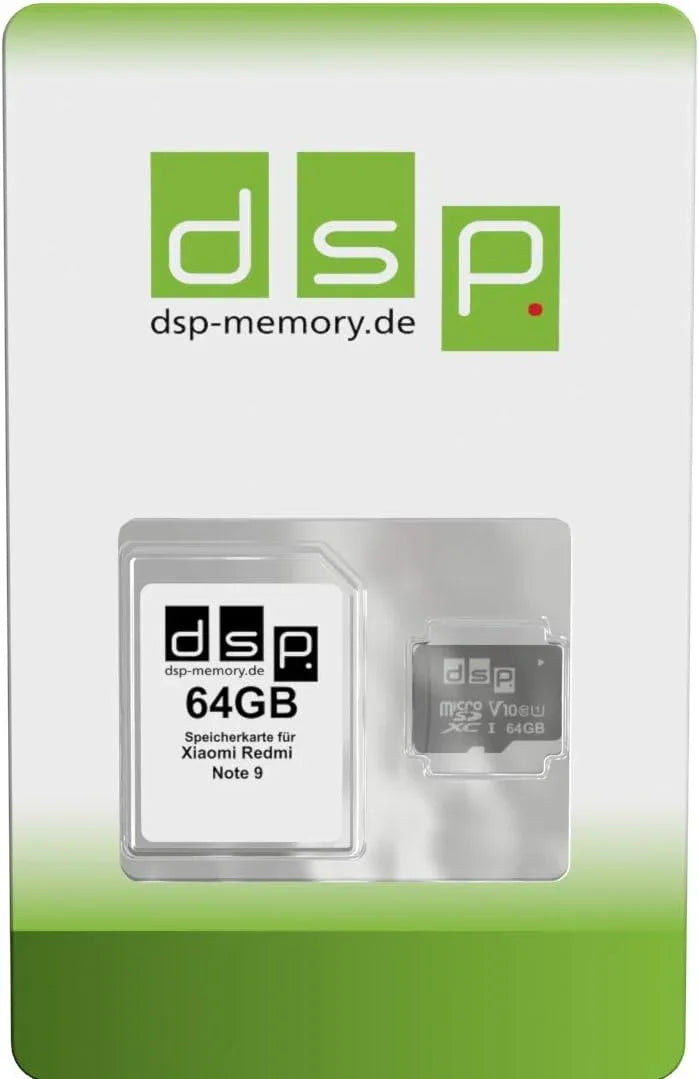 64GB microSDXC Memory Card (Class 10) for Xiaomi Redmi Note 9, Raspberry PI etc