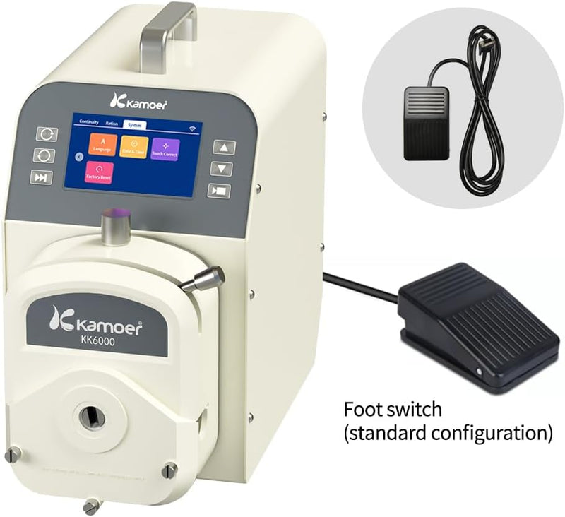 Peristaltic Pump 12L/min WiFi Variable Speed Touch Screen M5 Dosing Pump Kamoer