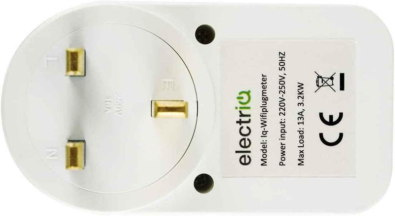 Smart Plug Wi-Fi Energy Monitoring Tuya, Alexa & Google Voice Control App Remote