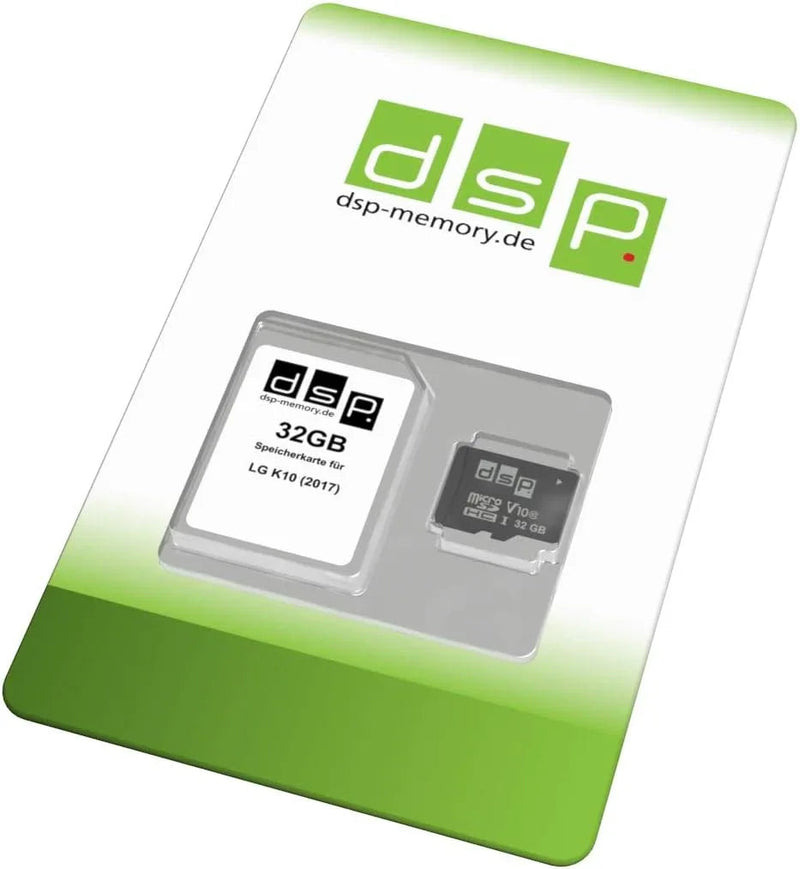 32GB microSDXC Memory Card (Class 10) for LG K10 (2017) Raspberry PI Cameras etc