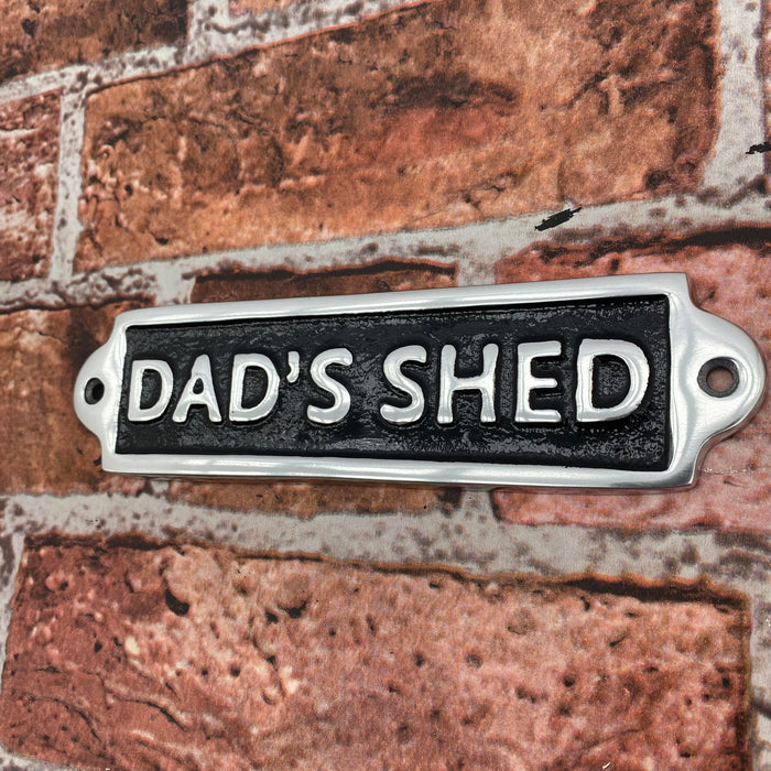 20CM DADS SHED WALL SIGN