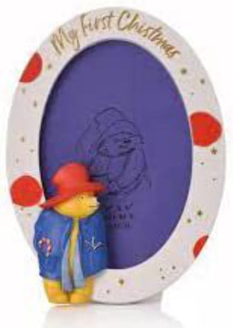 Paddington 'My First Christmas' Resin Photo Frame - 4 x 6"