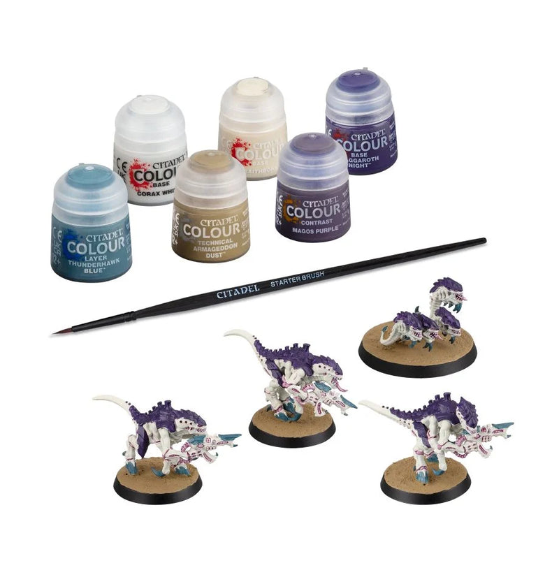Tyranids Termagant & Ripper Swarm Paint Set