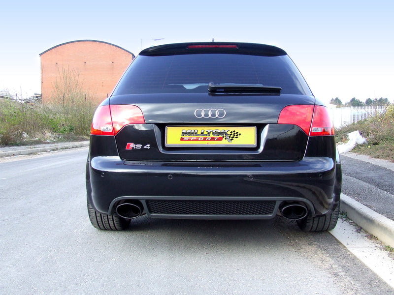 Milltek Sport - Cat Back Exhaust (Multiple Options) Audi RS4 B7 (Saloon, Avant & Cabriolet)