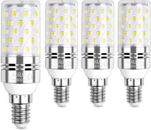 E14 LED Corn Bulb 12W Energy Efficient Solution Lasting up to 25,000 Hours 2 Pk