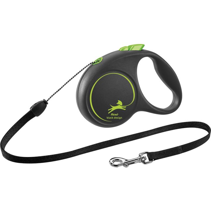 Flexi Black Design Cord Xs 3m 1-8kg