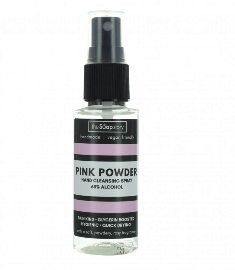 Pink Powder Hand Cleansing Spray