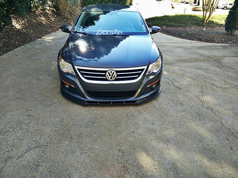 Maxton Design - FRONT SPLITTER VW PASSAT CC PREFACE MODEL, STANDARD BUMPER