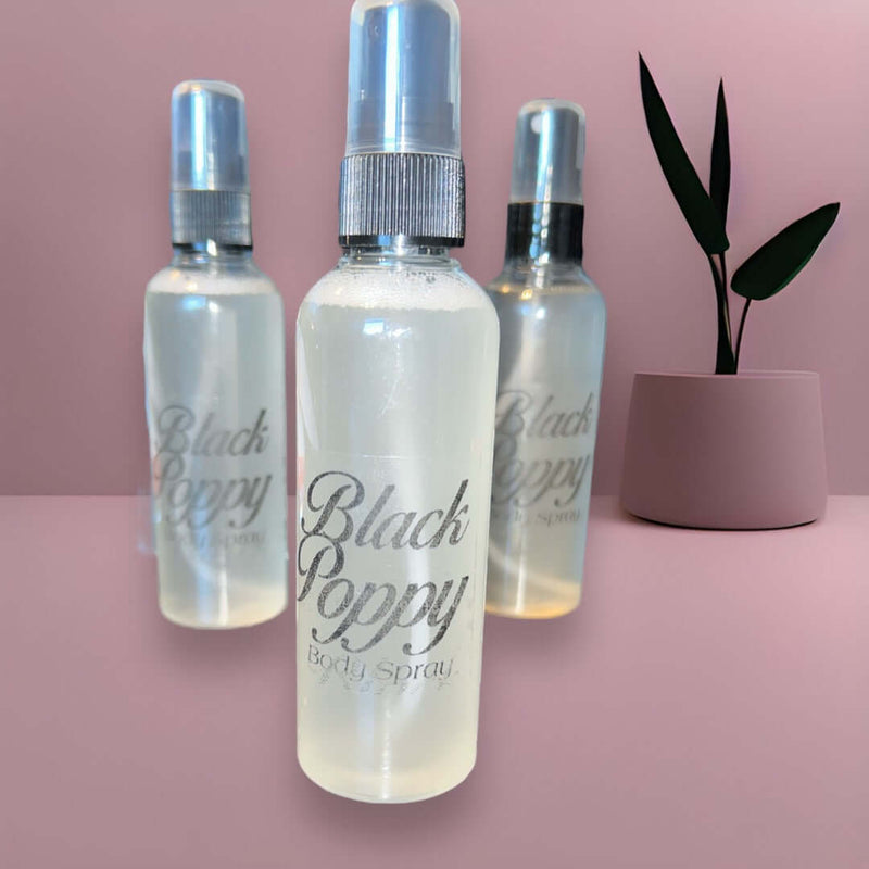 Black Poppy Body Spray Mist