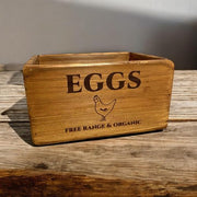 52CM WOODEN EGG STORAGE BOX (6) - InStock