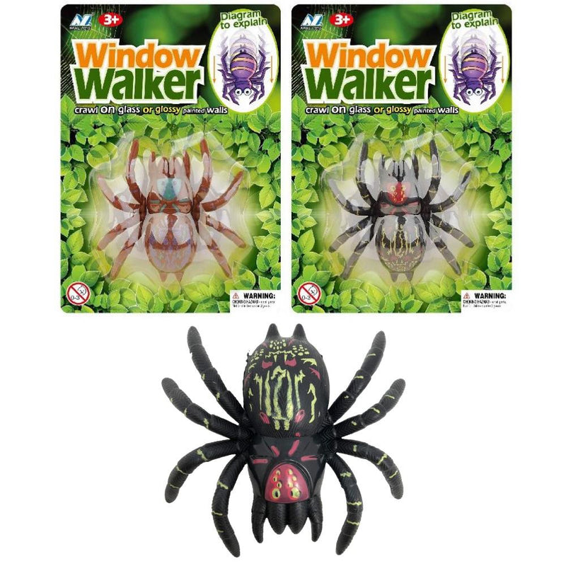 Creepy Window Walking Realistic Spider Practical Joke Toy