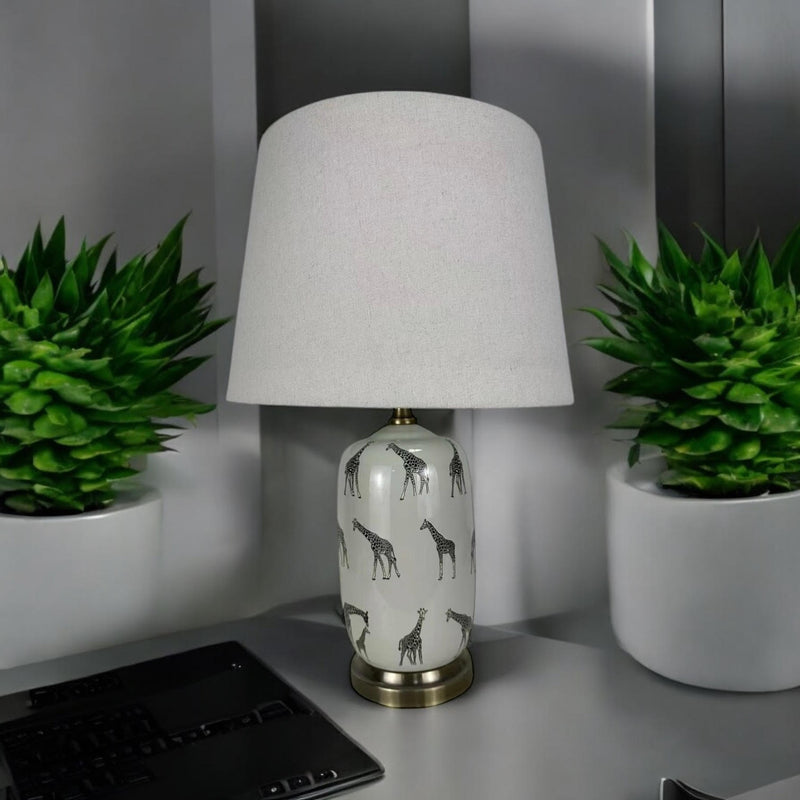 41CM LAMP AND SHADE