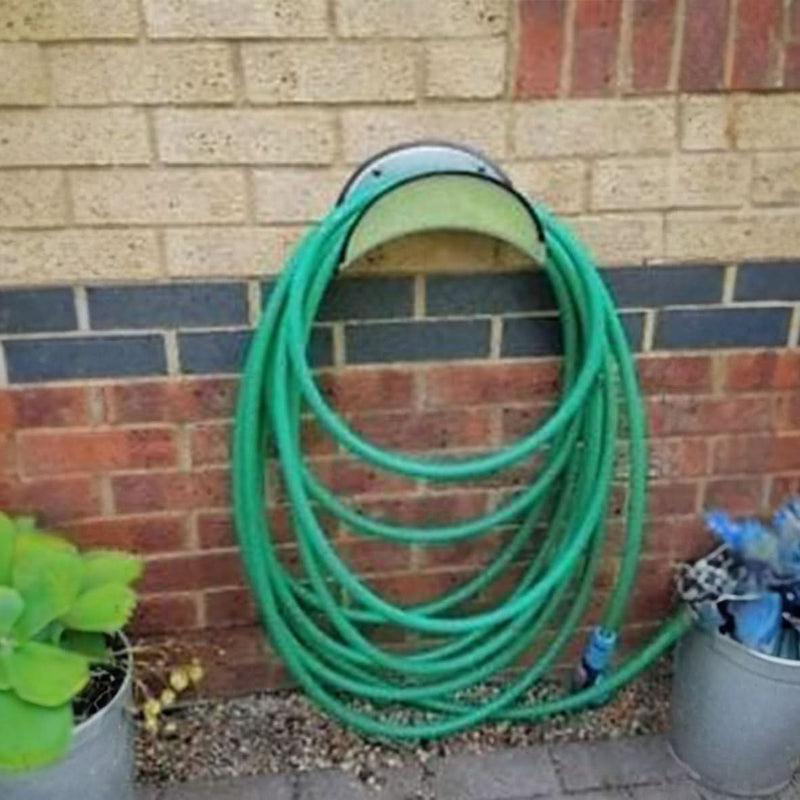 Metal Wall Mounted Garden Hosepipe Holder