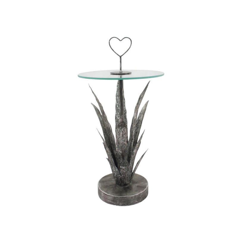 79CM METAL TABLE leaf design