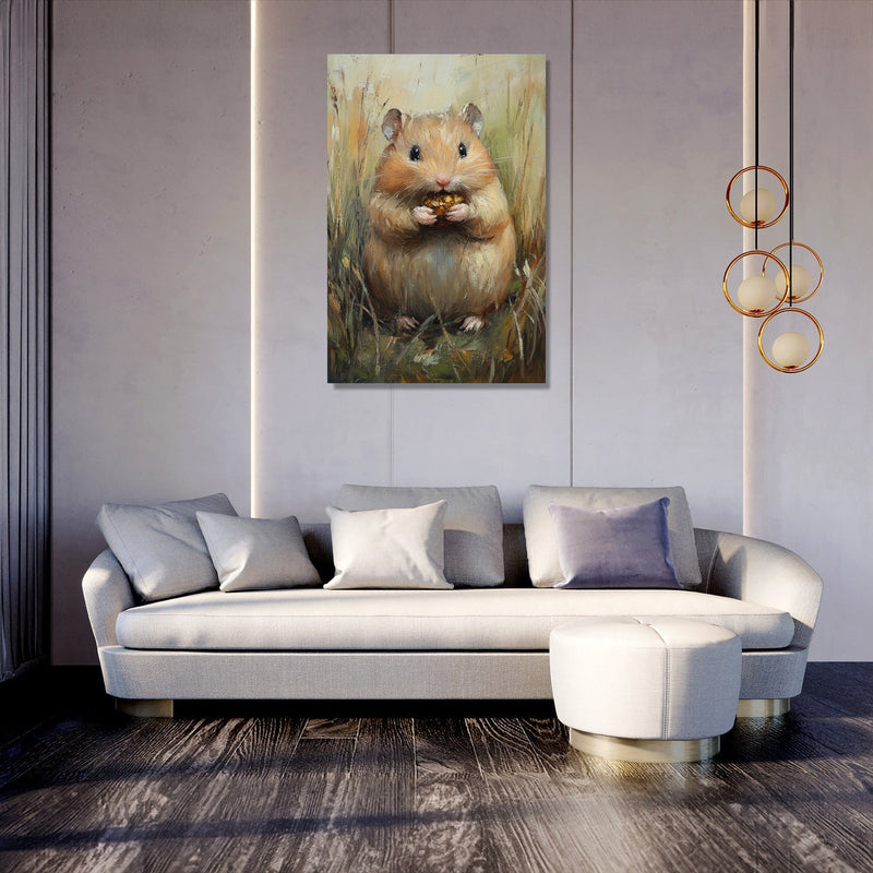 Hamster's Harvest Canvas