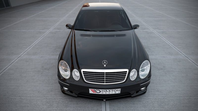 Maxton Design - FRONT SPLITTER MERCEDES E W211 AMG FACELIFT
