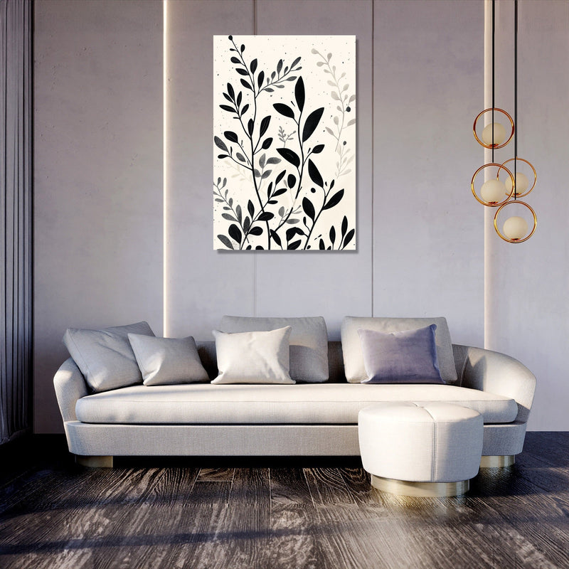 Leafy Branches Canvas