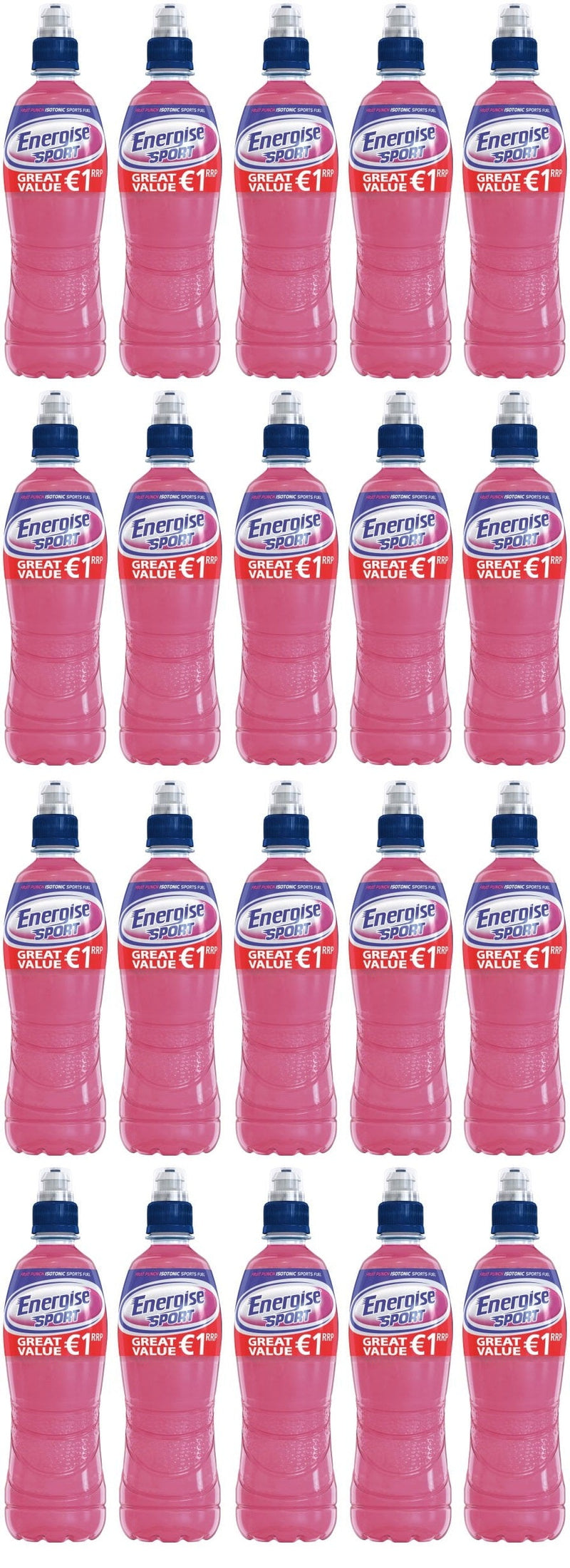20 x Energise Sport Fruit Punch 500Ml