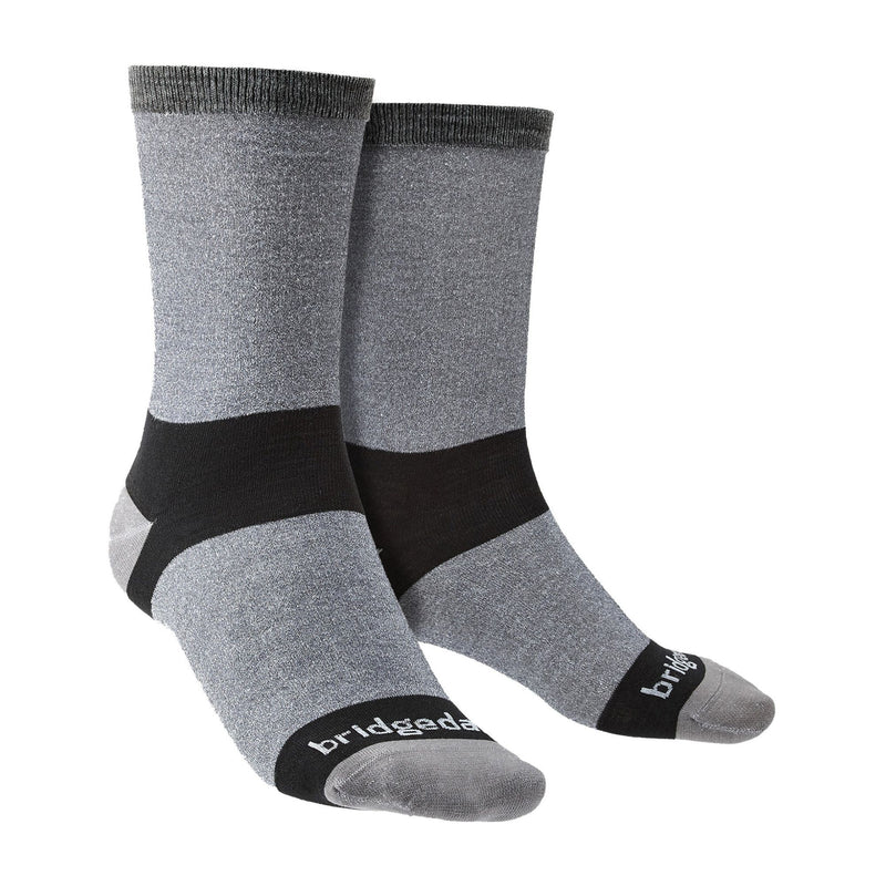 2 Pack Mens Base Layer Coolmax Liner Boot Socks