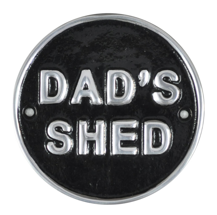 12CM DADS SHED WALL SIGN