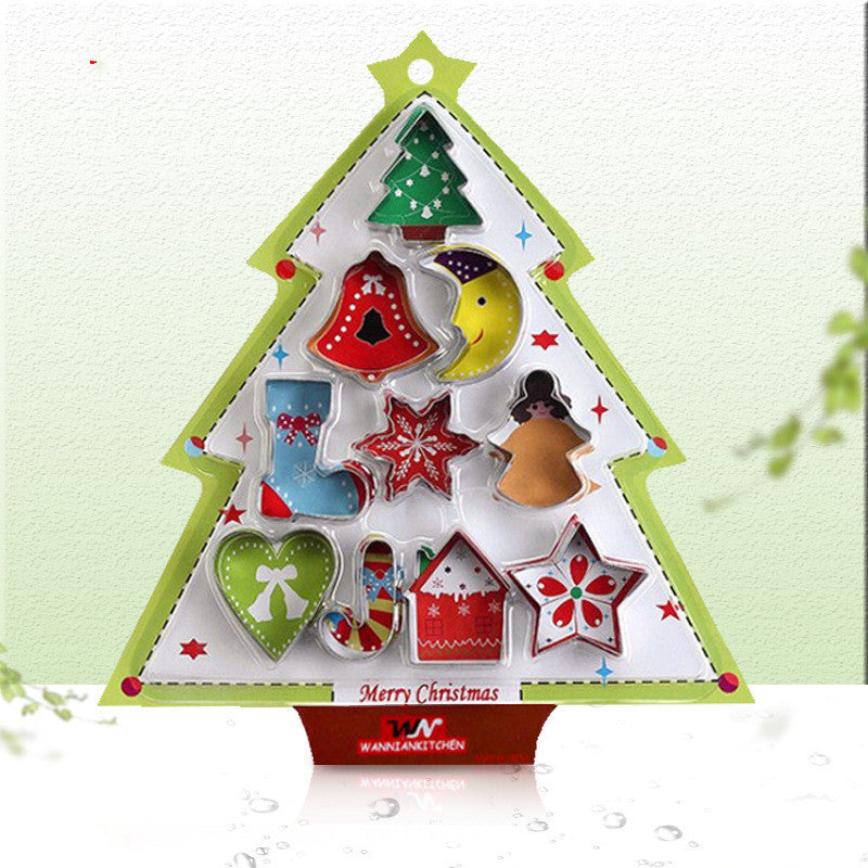 Stainless Steel Cookie Mold Christmas Tree