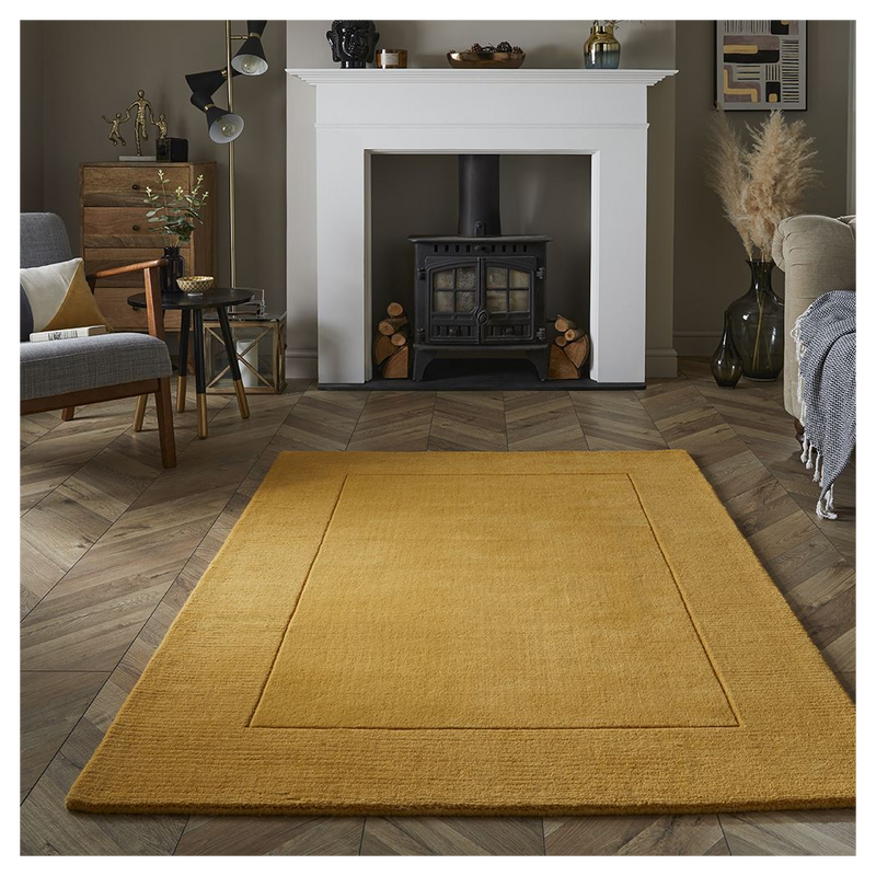 Esme Wool 120x170cm Ochre Rug