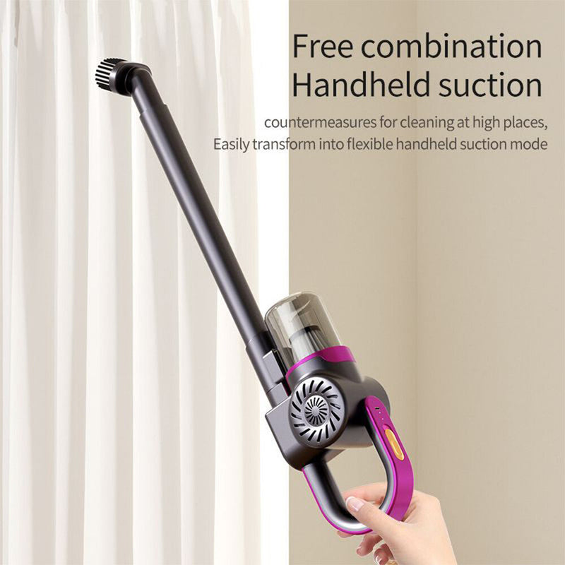 4-in-1 Cordless Stick Vacuum Cleaner Handheld Vacuum Carpet Floors Pet Hair
