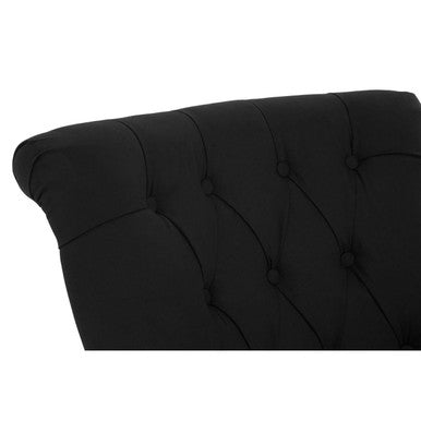 Black Cotton Armchair | Hampstead
