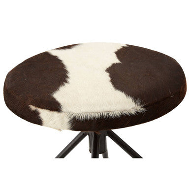Cowhide Bar Stool | Boho