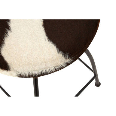 Cowhide Bar Stool | Boho