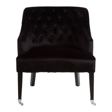 Black Velvet Chair | Darwin