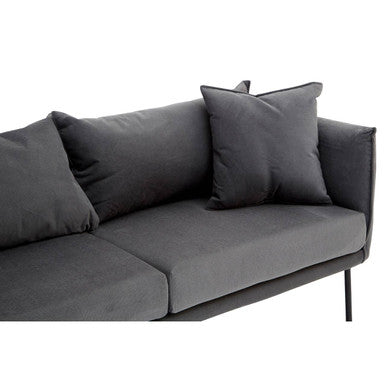 2 Seater Grey Sofa | Kolding