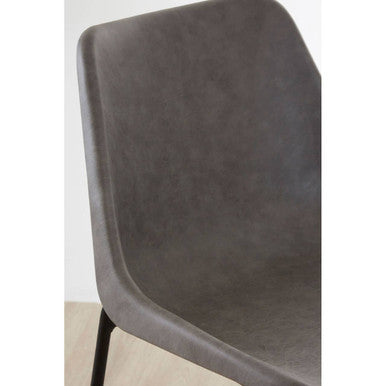 Ash Bar Chair with Angled Legs | Dalston