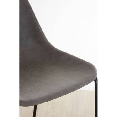 Ash Bar Chair with Angled Legs | Dalston