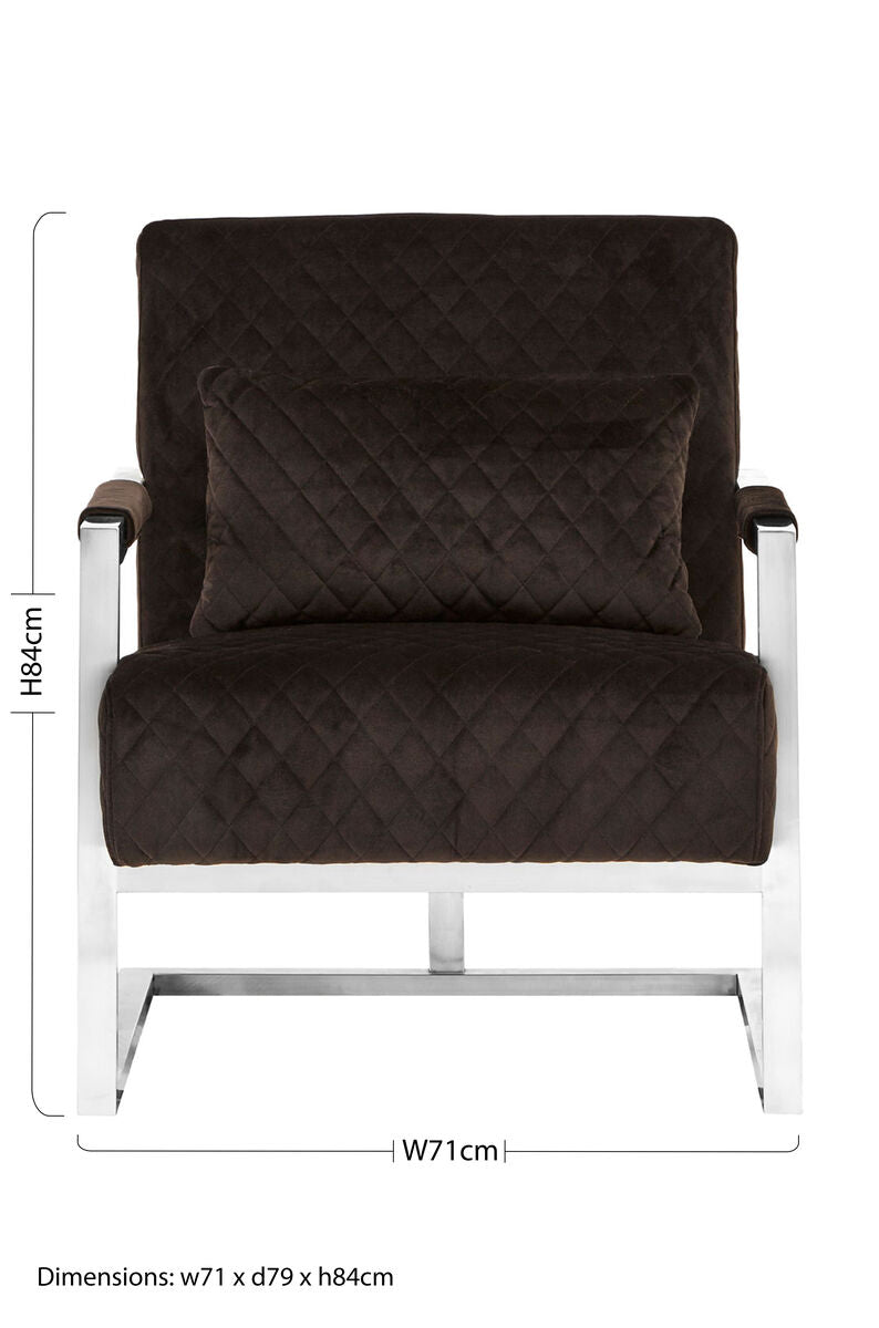 Black Fabric Armchair | Gatsby