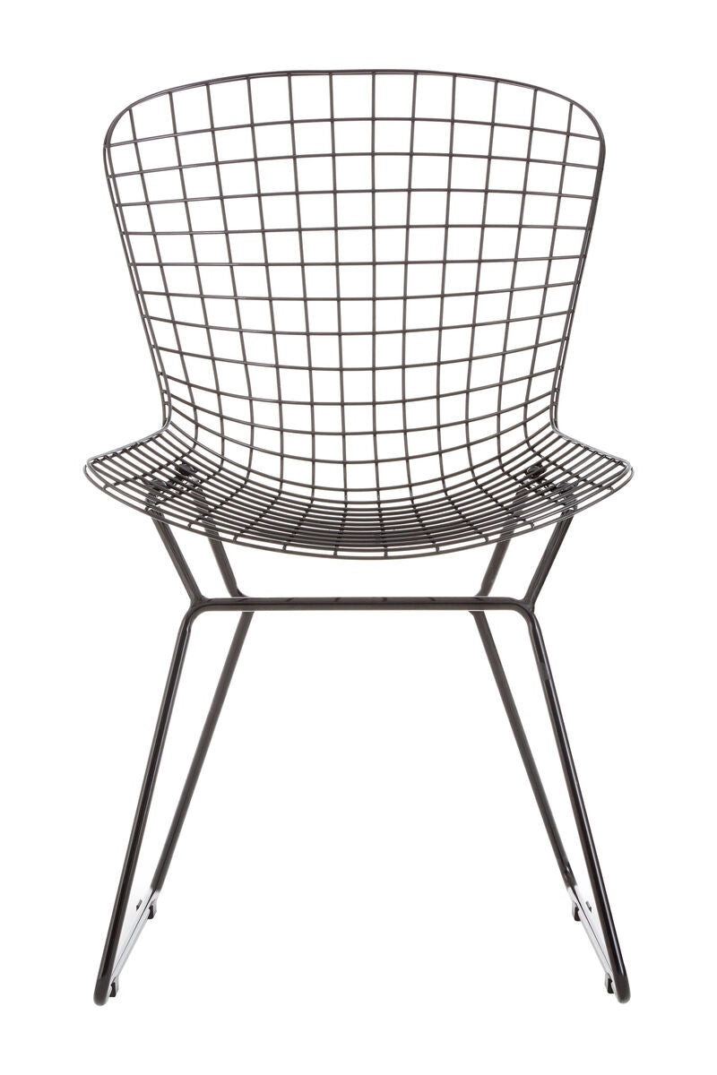 Black Metal Wire Chair | District