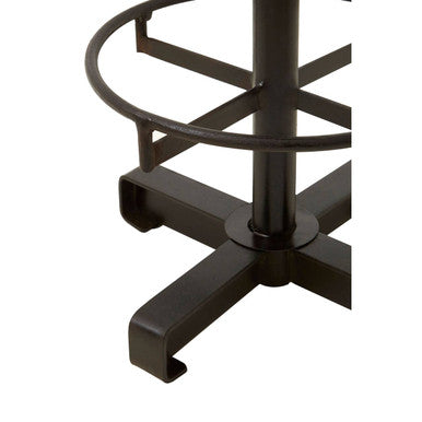 Light Brown Leather Bar Stool | Buffalo