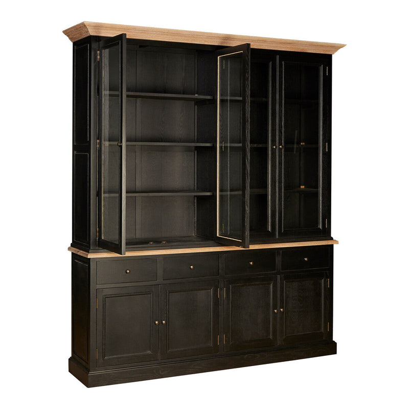 Black Oak Wood Large Cabinet | Lyon