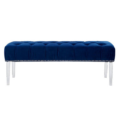 Blue Velvet Bench | Clarence